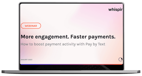 Pay by Text Webinar Cover Image